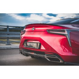 Накладка сплиттер на крышку багажника на Lexus LC 500